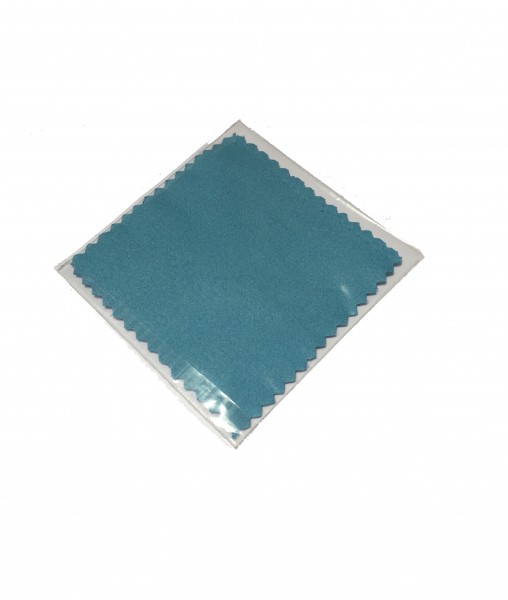 Poliertuch für Schmuck blaues Reinigungstuch Goldschmuck Silber-Poliertuch Schmuck Pflegetuch