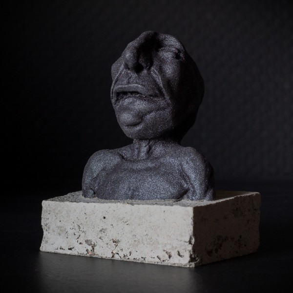 Kunstfigur/Skulptur aus kleiner Serie I Gefertigt aus Keramikähnlichem Gussmaterial und Beton